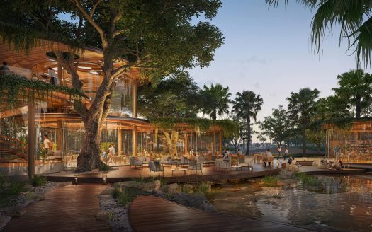 Modern Serenity: Sustainable Luxury in a Natural Haven