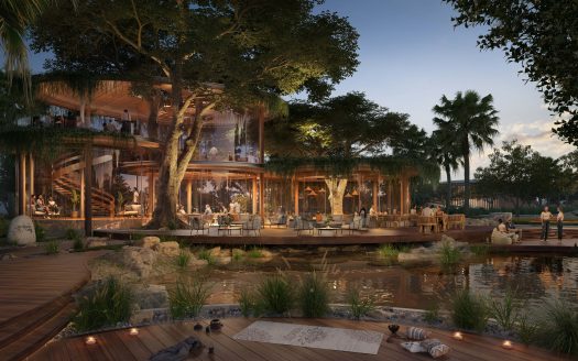 Modern Serenity: Sustainable Luxury in a Natural Haven